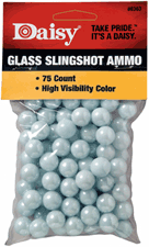 DAISY SLINGSHOT AMMUNTION 1/2 GLASS 75-COUNT PACK