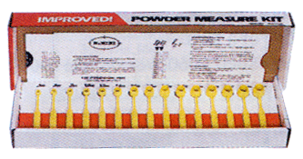 LEE POWDER MEASURE KIT 15 DIFFERENT DIPPERS