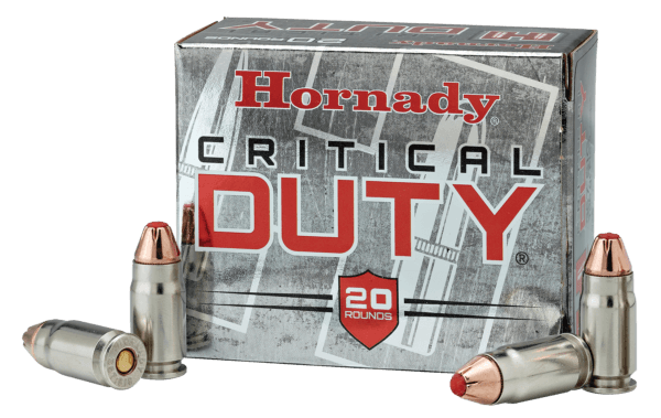 Hornady 91376 Critical Duty Personal Defense 40 S&W 175 gr Hornady FlexLock (FL) 20rd Box