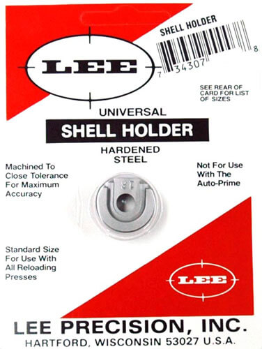 Lee Precision 90521 Shell Holder Universal #4R 17 Rem / 204 Ruger / 221 Fireball / 222 Rem / 223 Rem / 7mm TCU