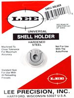 Lee Precision 90528 Shell Holder Universal #11R 303 Savage / 444 Marlin / 44 Special / 44 Mag / 45 Colt