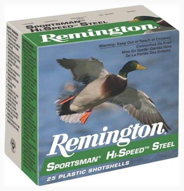 Remington Ammunition 26605 Sportsman Hi-Speed Waterfowl 10 3.50″ 1 3/8 oz BB Shot 25rd Box