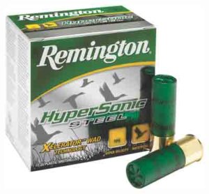 Remington Ammunition 26823 HyperSonic Steel Waterfowl 20 Gauge 3″ 7/8 oz 2 Shot 25rd Box