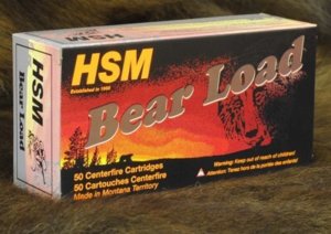 HSM 4415N Bear Load Hunting 44 Rem Mag 305 gr Wide Flat Nose (WFN) 50rd Box