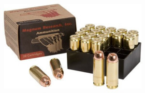 Magnum Research DEP50HPXTP3 Desert Eagle 50 AE 300 gr Jacketed Hollow Point (JHP) 20rd Box