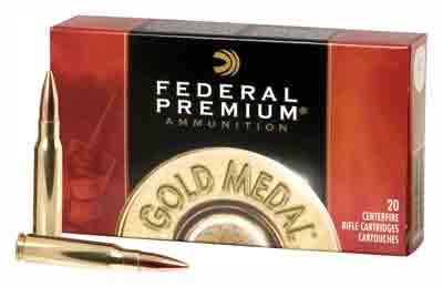 Federal GM308M2 Gold Medal 308 Win 175 gr Sierra MatchKing Hollow Point Boat-Tail 20rd Box