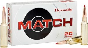 Hornady 82180 Match Target 300 Win Mag 195 gr Extremely Low Drag-Match (ELD-M) 20rd Box