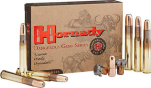 Hornady 82336 Dangerous Game Hunting 375 Ruger 300 gr DGX Bonded 20rd Box