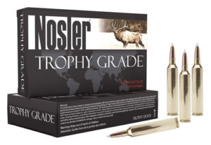 Nosler 60099 Trophy Grade Long-Range Hunting 33 Nosler 265 gr Nosler Spitzer AccuBond-Long Range (SABLR) 20rd Box