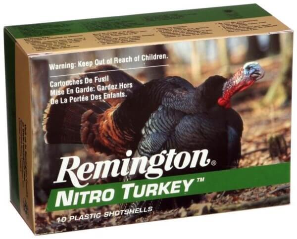 Remington Ammunition 26710 Nitro Turkey Upland 12 Gauge 3.50″ 2 oz 4 Shot 10rd Box