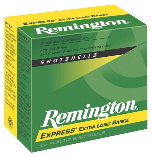 Remington Ammunition 20147 Express XLR Upland 12 Gauge 2.75″ 1 1/4 oz 5 Shot 25rd Box