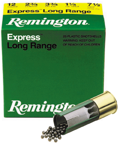 Remington Ammunition 20151 Express XLR Upland 12 Gauge 2.75″ 1 1/4 oz 7.5 Shot 25rd Box
