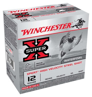 Winchester Ammo WEX12H2 Super X Xpert High Velocity 12 Gauge 2.75″ 1 1/8 oz 1400 fps 2 Shot 25rd Box