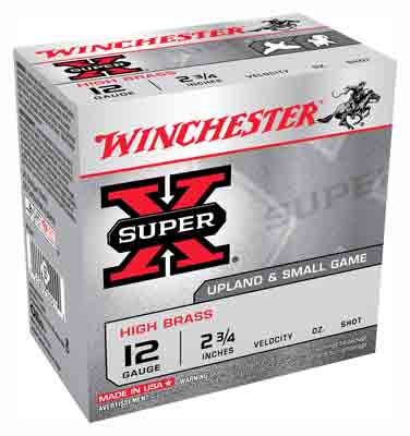 Winchester Ammo X124 Super X Game Load High Brass 12 Gauge 2.75″ 1 1/4 oz 1330 fps 4 Shot 25rd Box