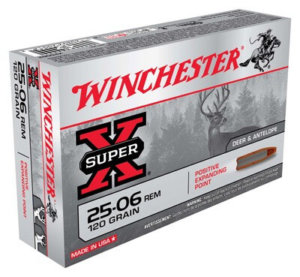 WIN AMMO SUPER-X .25-06 REM. 120GR EXPANDING POINT 20-PACK