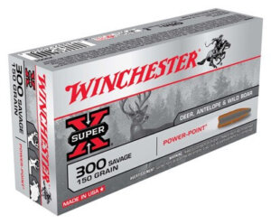 Winchester Ammo X3001 Super X Hunting 300 Savage 150 gr Power-Point (PP) 20rd Box