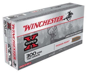 Winchester Ammo X300WSM Power-Point Hunting 300 WSM 180 gr Power-Point (PP) 20rd Box