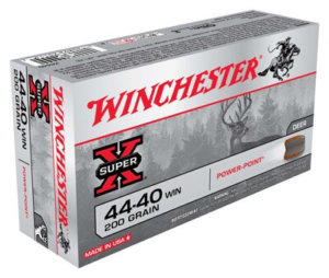 Winchester Ammo X4440 Super X 44-40 Win 200 gr 1190 fps Power-Point (PP) 50rd Box