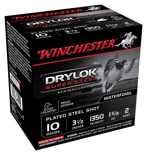 Winchester Ammo XSC102 DryLock Super 10 3.50″ 1 5/8 oz 2 Shot 25rd Box