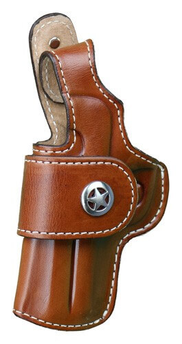 BOND ARMS DRIVING HOLSTER RH FOR SNAKESLAYER IV LEATHER TAN