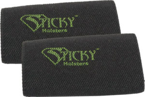 Sticky Holsters BSX2 Belt Slider X2 Black Elastic 2 pk