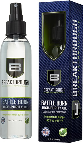 Breakthrough Clean BTO6OZ Battle Born High-Purity Oil 6 oz Spray