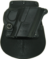 Fobus C21B Passive Retention Compact OWB Black Plastic Paddle Fits 1911 w/o Rail Right Hand
