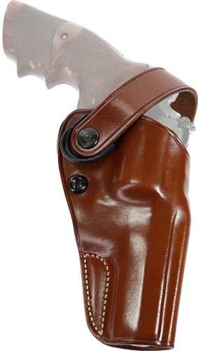 GALCO DAO BELT HOLSTER RH LEATHER S&W L FR 686 4 TAN