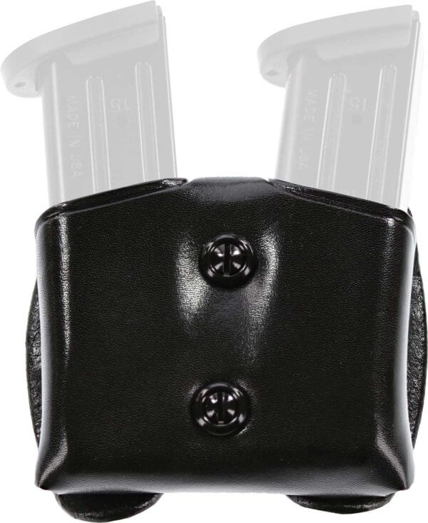 GALCO DOUBLE MAG CARRIER BLK 9/40/357 STAGGERED MAGS