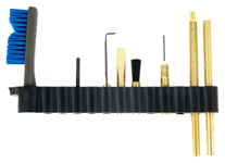 Otis FG932 Brass Scraper Tool Set MSR/AR Multi-Caliber Pieces Brass Nylon Bristles