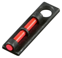 HiViz FL2005R Flame Bead Replacement Front Sight Black | Red Fiber Optic Front Sight