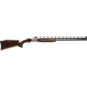 Browning 0135793009 Citori 725 Trap 12 Gauge 32 Barrel 2.75″ 2rd  Blued Ported Barrels  Silver Nitride Finished Engraved Receiver With Gold Accents  Gloss Black Walnut Stock With Monte Carlo Comb”