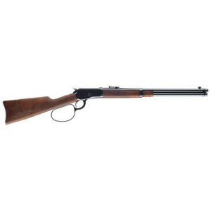Winchester Repeating Arms 534190124 Model 1892 Large Loop Carbine 44 Rem Mag 10+1 20 Brushed Polish Barrel w/Recessed Crown  Rebounding Hammer  Saddle Ring  Walnut Straight Grip Stock w/Steel Carbine Buttplate”