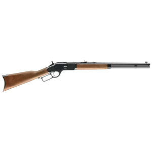 Winchester Repeating Arms 534200141 Model 1873 Short Rifle 45 Colt (LC) 10+1 20 Blued Round Barrel  Blued Steel Receiver  Rifle-Style Forearm & Cap  Walnut Straight Grip Stock w/Crescent Buttplate  Steel Loading Gate”