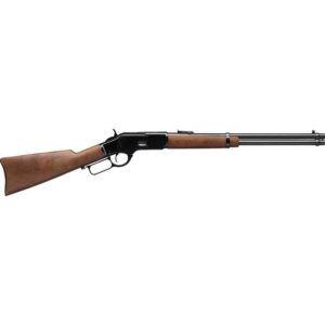 Winchester Repeating Arms 534255140 Model 1873 Carbine 44-40 Win 10+1 20 Blued Steel Barrel  Carbine-Style Forearm w/Blued Barrel Band  Steel Loading Gate  Blue Steel Carbine Saddle Ring & Strap Buttplate  Walnut Straight Grip Stock”