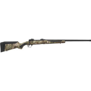 Savage Arms 57000 110 Predator 22-250 Rem 4+1 24″ Matte Black Metal Mossy Oak Terra Fixed AccuStock with AccuFit