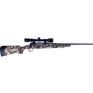 Savage Arms 57275 Axis XP 22-250 Rem 4+1 22″ Matte Black Barrel/Rec Mossy Oak Break-Up Country Synthetic Stock Includes Weaver 3-9x40mm Scope