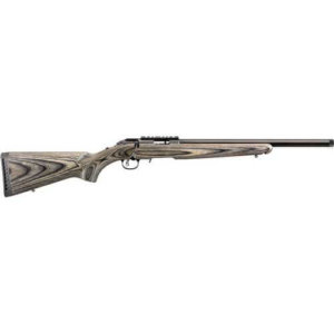 Ruger 8306 American Rimfire Compact 22 LR 10+1 18″ TB Satin Blued Black Synthetic Stock Right Hand