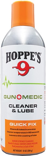 HOPPES GUN MEDIC 4 OZ. CLEANER & LUBE BIO-BASED FORMULA AERSL