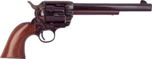 Cimarron PP411MALO El Malo Pre-War 1896-1940 45 Colt (LC) 6 Round 5.50″ Blued Color Case Hardened Walnut Grip