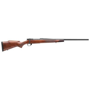 Weatherby VDT270NR4O Vanguard Sporter 270 Win Caliber with 5+1 Capacity 24″ Barrel Matte Blued Metal Finish & Satin Turkish Walnut Fixed Monte Carlo Stock Right Hand (Full Size)