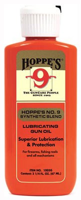 Hoppe’s 1003 No. 9 Lubricating Oil 2.25 OZ Bottle 10 Per Pack