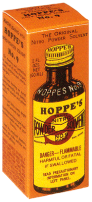 HOPPES #9 POWDER SOLVENT 2OZ. BOTTLE