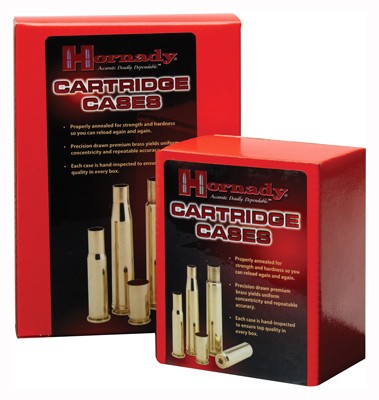 Hornady 8785 Unprimed Cases Cartridge 454 Casull Handgun Brass
