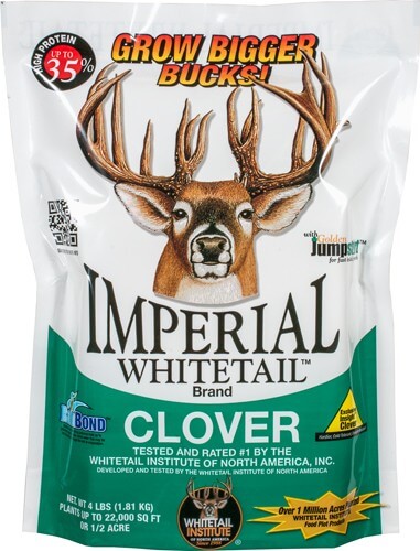 WHITETAIL INSTITUTE IMPERIAL CLOVER 1/2 ACRE 4LB SPRNG/FALL
