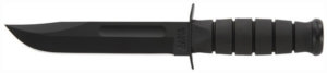 KA-BAR FIGHTING/UTILITY KNIFE 7 W/PLASTIC SHEATH BLACK