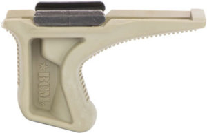BCM KAG1913FDE BCMGunfighter Kinesthetic Angled Grip Made of Polymer With Flat Dark Earth Textured Finish for Picatinny Rail