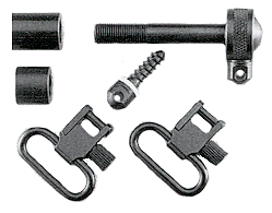 Uncle Mike’s 11812 Super Swivel made of Steel with Blued Finish 1″ Loop Size & Quick Detach Style for Remington 742 ADL