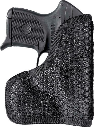 DeSantis Gunhide M44BJE1Z0 Super Fly Pocket Black Rubberized Fabric Fits Glock 26 Fits Glock 33 Fits Glock 27 Ambidextrous