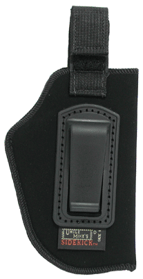Uncle Mike’s 76001 Inside The Pants Holster IWB Size 0 Black Suede Like Belt Clip Fits Sm/Med DA Revolver Fits 2-3″ Barrel Right Hand